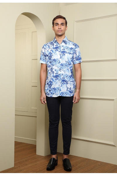 Men Shirt in Blue Men Shirt in Blue